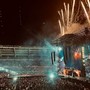 Immagine di archivio di un concerto allo Stadio Olimpico di Torino Immagine di archivio di un concerto allo Stadio Olimpico di Torino