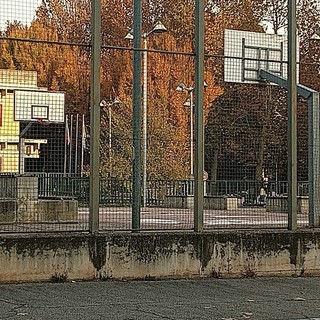 Il campo da basket di corso Cincinnato Il campo da basket di corso Cincinnato