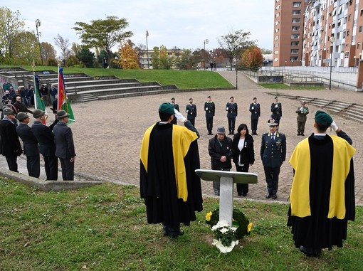 Un momento della cerimonia Un momento della cerimonia