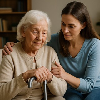 Vivere con un genitore anziano: guida pratica alla cura domestica
