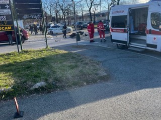 Un incidente in corso Orbassano