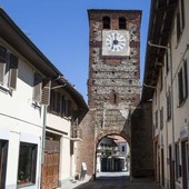 Una immagine del centro storico di Rivalta