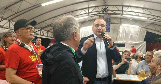 Festa dell'Unità, alla cena dei sindaci 120 amministratori a tavola