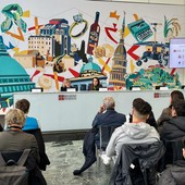 Un momento dell'incontro al grattacielo della Regione