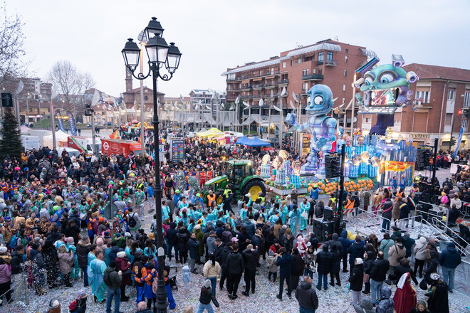 Nichelino si prepara alla sfilata dei carri di Carnevale (foto d'archivio)