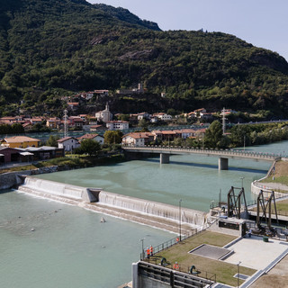 Edison inaugura la nuova centrale idroelettrica di Quassolo, realizzata con la partecipazione delle comunità locali