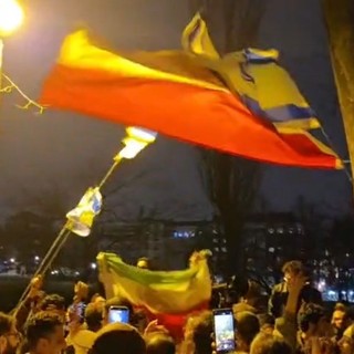 Centinaia di ragazzi e ragazze si sono ritrovati al parco del Valentino