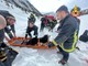Cane si infortuna durante l'escursione a Claviere: per salvarlo intervengono i vigili del fuoco