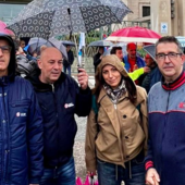 manifestazione davanti a Mirafiori manifestazione davanti a Mirafiori