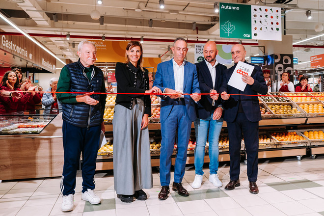A Nichelino si rinnova il supermercato Coop di piazza Aldo Moro