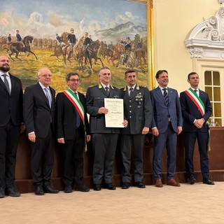 Un momento della premiazione Un momento della premiazione