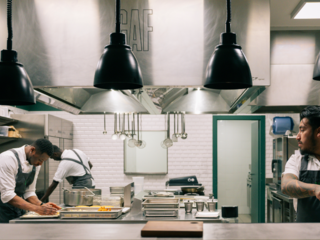 La cucina di Gaf e chef Christian Robles