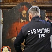 Restituito dai carabinieri un prezioso ritratto asportato dalla basilica di Vercelli