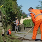 Lavori di pubblica utilità (immagine di archivio)