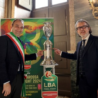 Il trofeo delle Frecciarossa Final Eight di Coppa Italia
