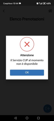 Disservizi per il Cup Piemonte Disservizi per il Cup Piemonte