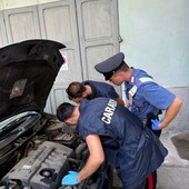 Controlli dei carabinieri nel contrasto al lavoro nero
