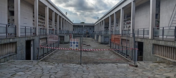 Lavori di riqualificazione al cimitero di Moncalieri Lavori di riqualificazione al cimitero di Moncalieri