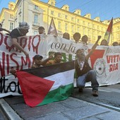 Pro Pal: subito tensioni con le forze dell'ordine, poi torna la calma