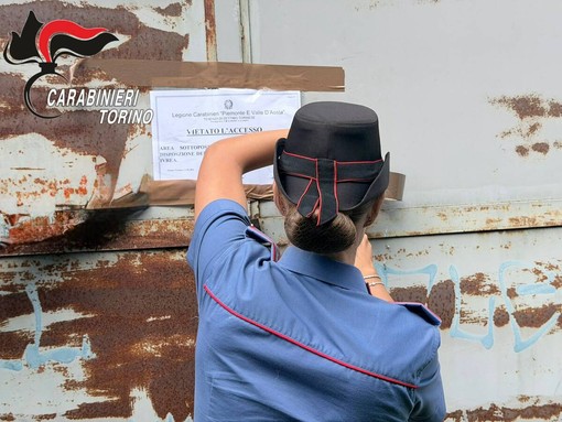 L'intera area è stata posta sotto sequestro L'intera area è stata posta sotto sequestro
