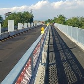 Il ponte sul Pellice tra Villafranca e Vigone Il ponte sul Pellice tra Villafranca e Vigone