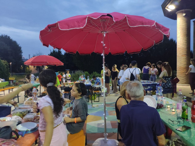 Una immagine dell'ultima Cena di Mezza Estate a Moncalieri