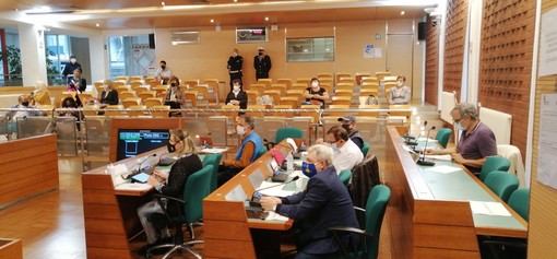 L'aula del consiglio comunale di Grugliasco
