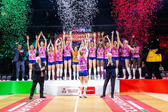 Che spettacolo al Pala Inalpi: Conegliano vince la Coppa Italia Frecciarossa 2026