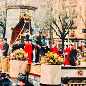 Il carnevale di corso Traiano nel 2004