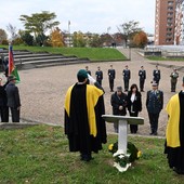 Un momento della cerimonia Un momento della cerimonia