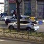 Rissa ieri sera in corso Giulio Cesare