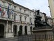 Municipio di Torino con statua Conte Verde