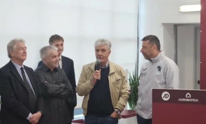 Una immagine della conferenza stampa di presentazione