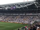 La &quot;curva&quot; della Juve all'Allianz Stadium