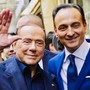Silvio Berlusconi e Alberto Cirio in una foto di repertorio Silvio Berlusconi e Alberto Cirio in una foto di repertorio