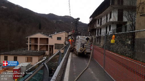 Valli di Lanzo, lavori in corso sulla provinciale 1