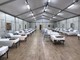 Il Covid hospital allestito a Torino Esposizioni all'interno del Padiglione 5