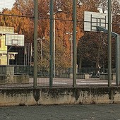 Il campo da basket di corso Cincinnato Il campo da basket di corso Cincinnato