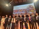 Il ministro Giuli e il sindaco Lo Russo alla cerimonia di inaugurazione del Salone 2025