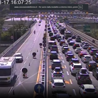 La situazione si sta intensificando nelle ore pomeridiane sulle autostrade del mare