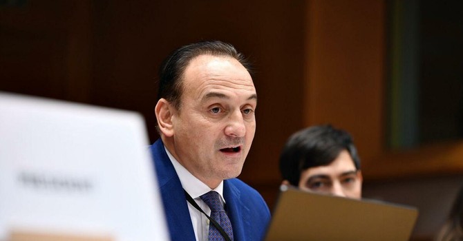 Il governatore del Piemonte, Alberto Cirio Il governatore del Piemonte, Alberto Cirio