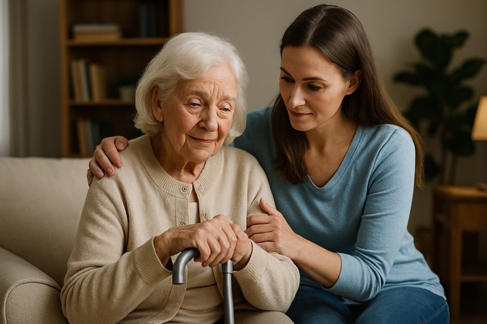 Vivere con un genitore anziano: guida pratica alla cura domestica