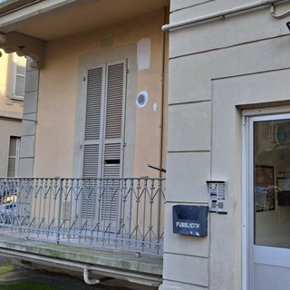 L'appartamento nel mirino in corso Lecce