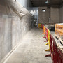 Una immagine del cantiere della metro