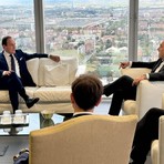 L'incontro tra Alberto Cirio e Antonio Filosa L'incontro tra Alberto Cirio e Antonio Filosa