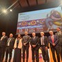 Il ministro Giuli e il sindaco Lo Russo alla cerimonia di inaugurazione del Salone 2025