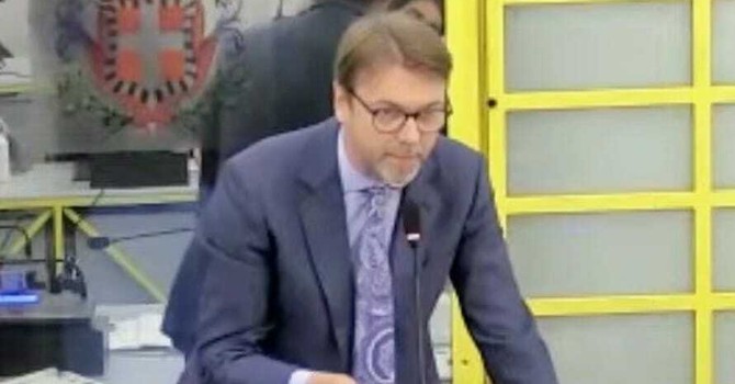 L'avvocato Cristiano Monticone, consigliere comunale di FdI a Moncalieri L'avvocato Cristiano Monticone, consigliere comunale di FdI a Moncalieri