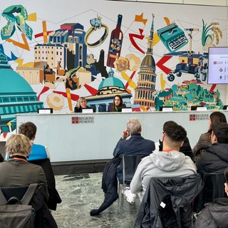 Un momento dell'incontro al grattacielo della Regione