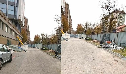 Sei anni di cantiere davanti a Palazzo Nuovo: il controviale resta off limits per le auto