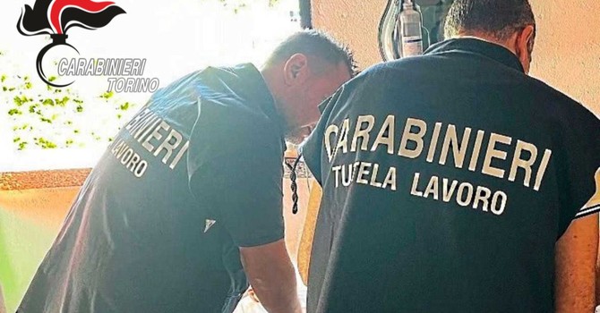 Gli accertamenti a Mappano e Leinì: multe da 4.500 euro